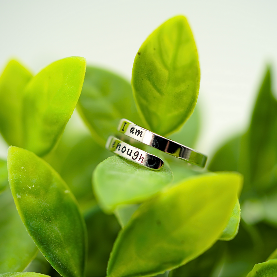 I am enough ring