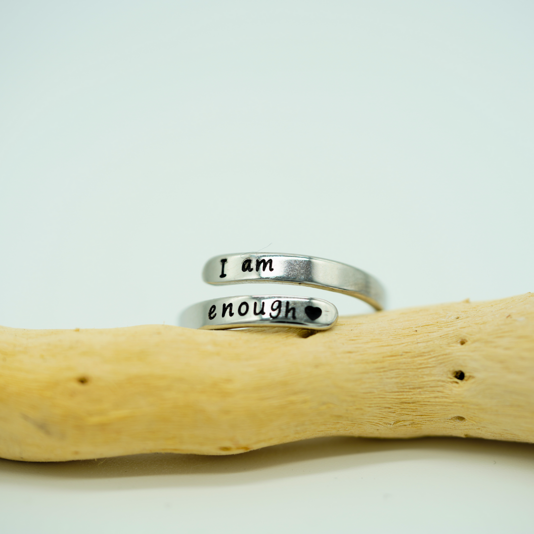 I am enough ring