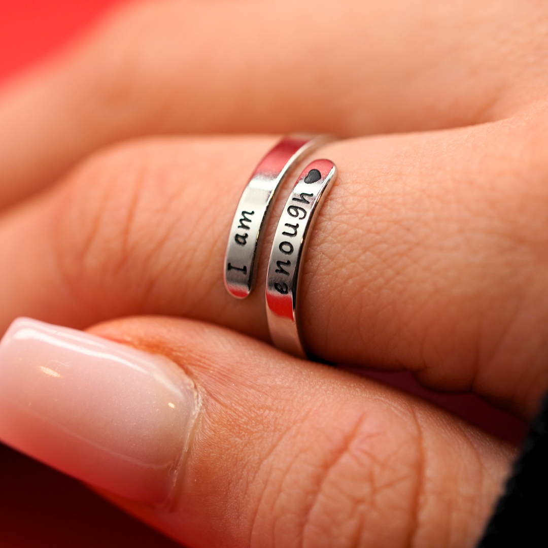 I am enough ring