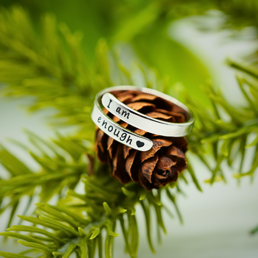 I am enough ring