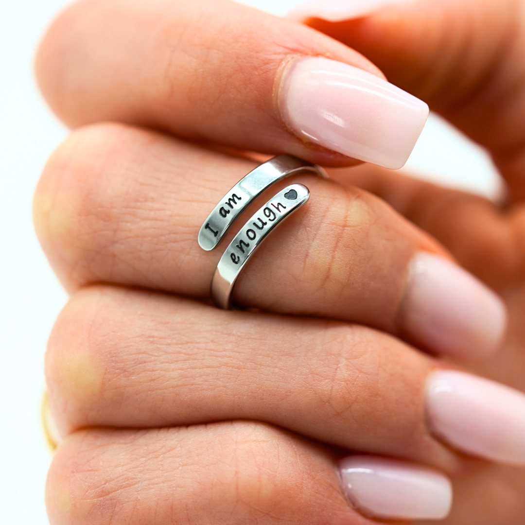 I am enough ring