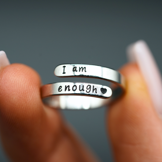 I am enough ring